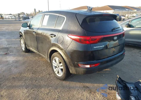 2017 Kia Sportage Lx из США, поврежденный, VIN KNDPMCACXH7273768